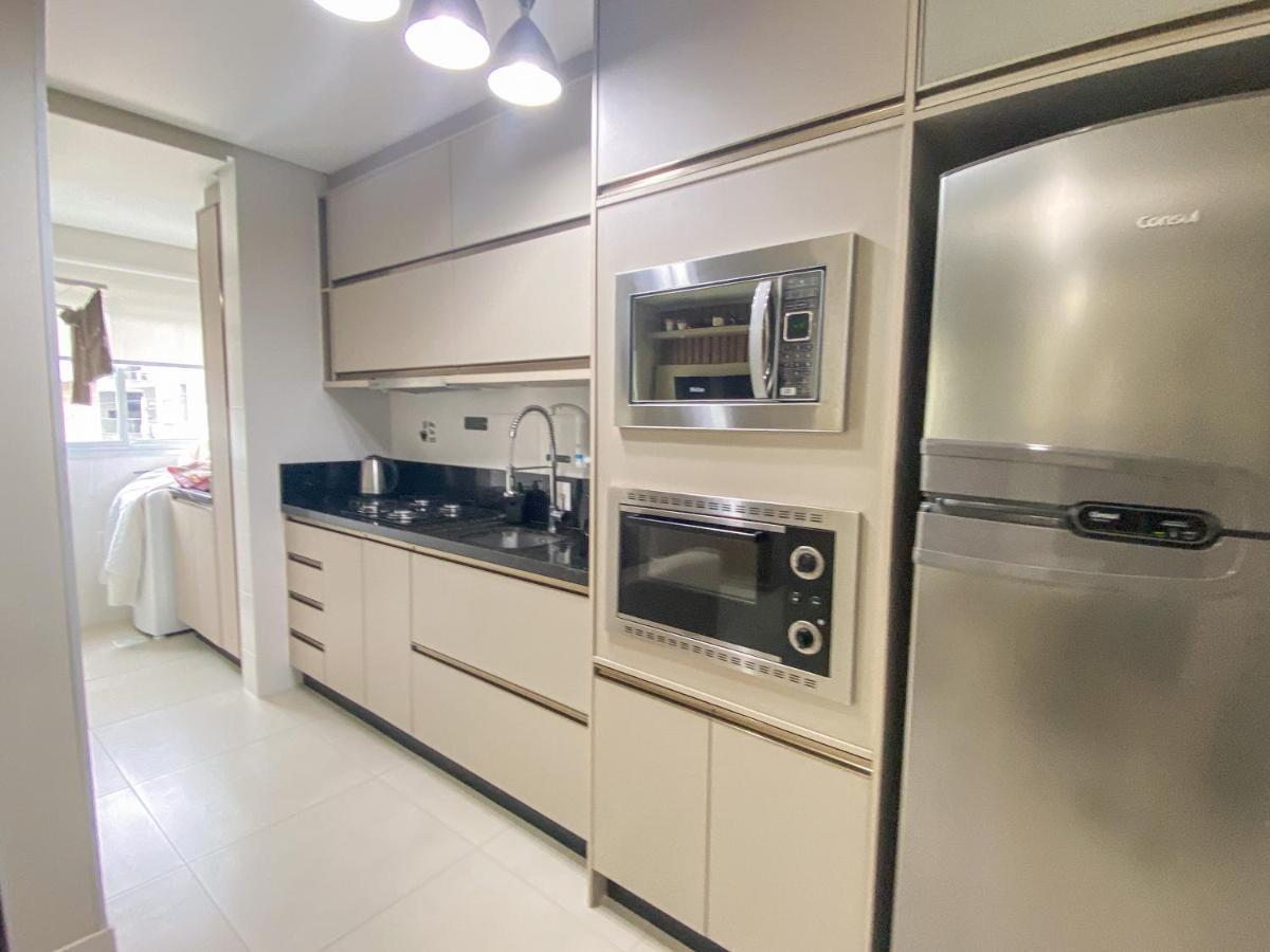 Apartamento Encantador Com Piscina Na Praia De Palmas Governador Celso Ramos Esterno foto