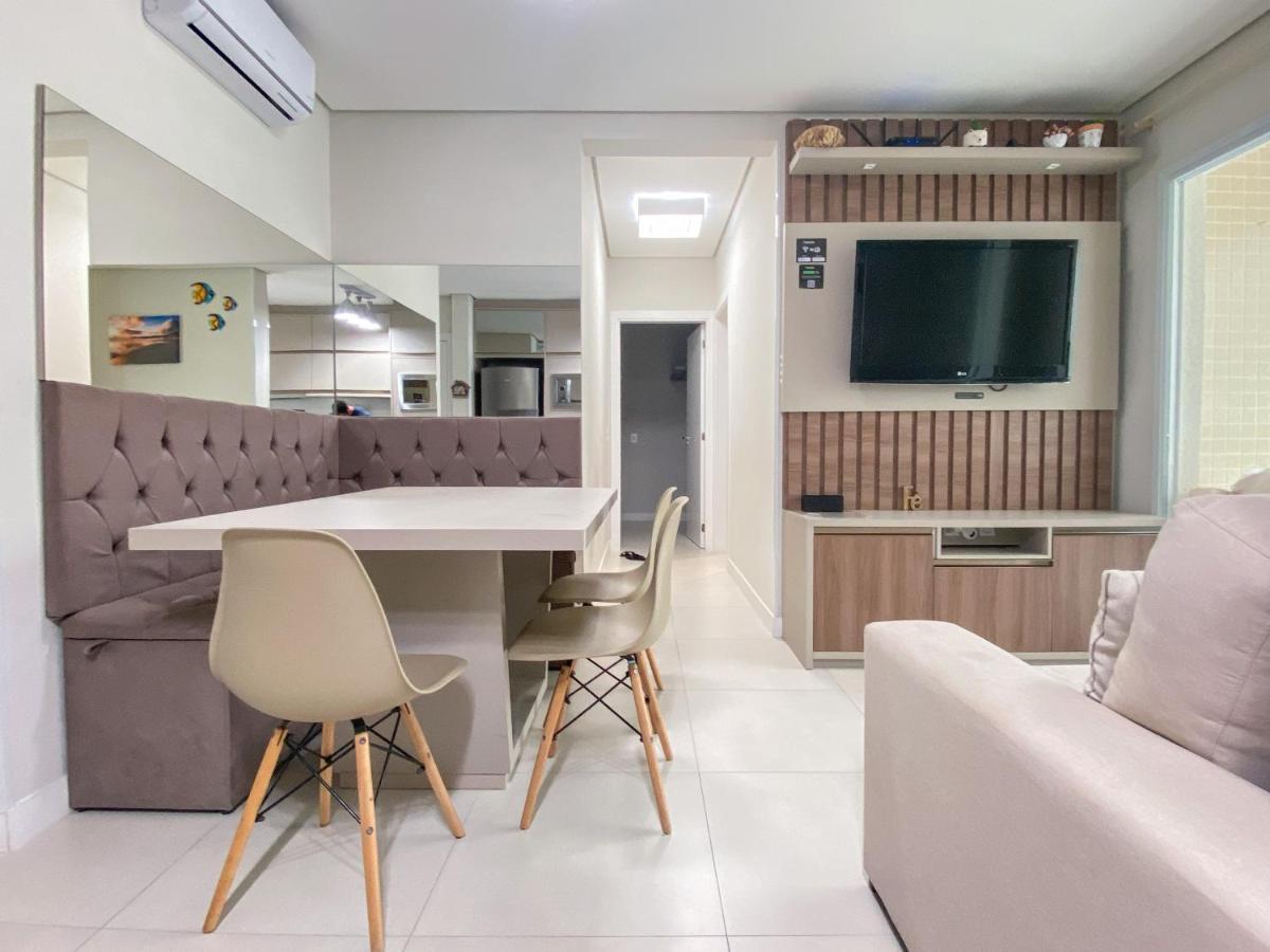 Apartamento Encantador Com Piscina Na Praia De Palmas Governador Celso Ramos Esterno foto